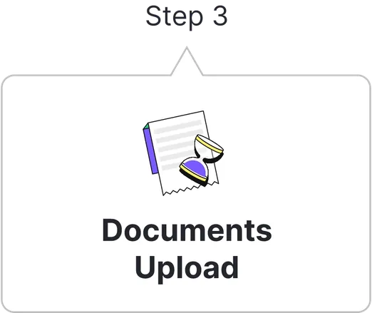 Step 3: Documents Upload