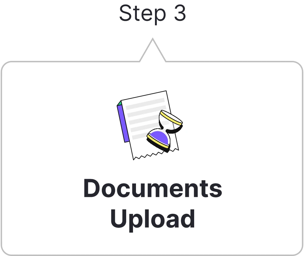 Step 3: Documents Upload